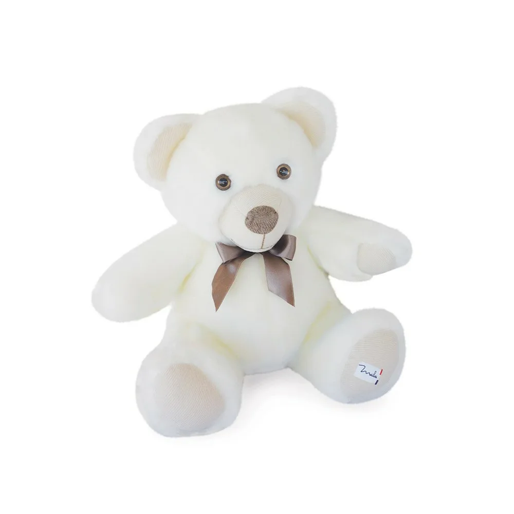 Maïlou Tradition - L'OURS MAILOU TRADITION 35 cm - Blanc Maïlou Tradition - L'OURS MAILOU TRADITION 35 cm - Blanc