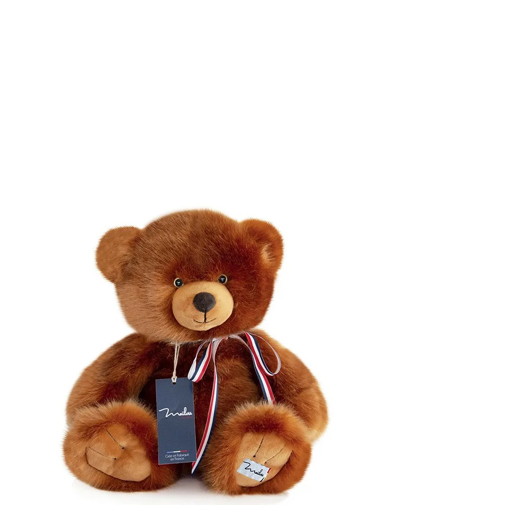 Mailou Tradition - L'OURS FRANCAIS 35 cm - Caramel Mailou Tradition - L'OURS FRANCAIS 35 cm - Caramel