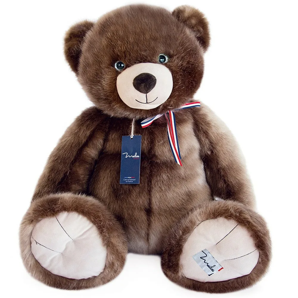 Mailou Tradition - L'OURS FRANCAIS 65 cm - Taupe Mailou Tradition - L'OURS FRANCAIS 65 cm - Taupe